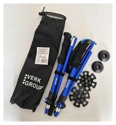 Immagine prodotto di Set Di 3 Bastoncini Da Nordic Walking Blu (30)