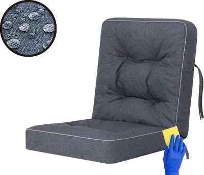 Obrázek produktu pro Bjird houpací polštář Venus - 60 cm Polštář na lavici Zahradní polštář Polštáře na houpačku Polštáře na lavici Polštáře na hollywoodskou houpačku Houpací lavice - Venus - 60 cm - námořnická modrá