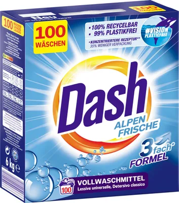 Produktbild von Dash Pulver Alpen Frische 100WL