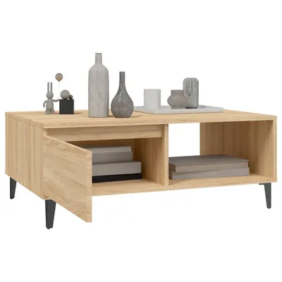 Produktbild von vidaXL Couchtisch Sonoma-Eiche 90x60x35 cm Holzwerkstoff -  Couchtische