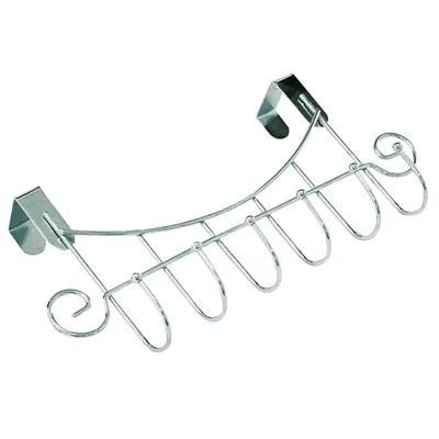 Produktbild von Türgarderobe 6 Haken verchromt
