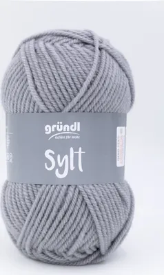 Produktbild von Gründl Sylt Wolle 80% Polyacryl 20% Wolle 100 g 130 m Nadelstärke 7,0-8,0