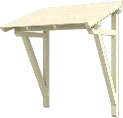 Obrázek produktu pro Vchodová stříška Skanholz Paderborn 2, 242x156 cm přírodní