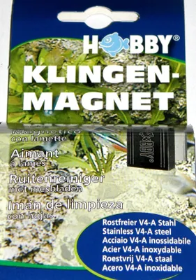 Produktbild von Klingenmagnet zur Algenentfernung im Aquarium, Aquariumscheiben