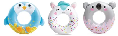 Produktbild von Intex Schwimmband Niedliche Tierringe 76 cm 3 fach sortiert