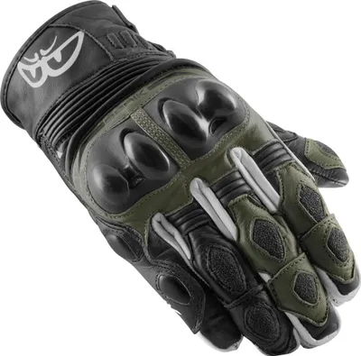 Immagine prodotto di Guanti da moto Berik Nador, nero/verde, M