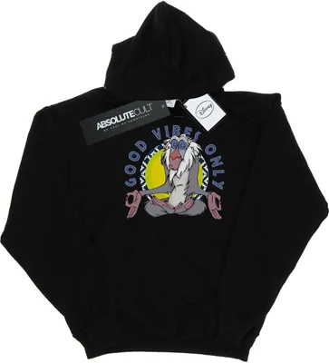 Produktbild von Disney - "The Lion King Good Vibes Only" Kapuzenpullover für Mädchen BI8811 (152-158) (Schwarz)