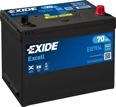 Obrázok produktu pre Štartovacia batéria Exide 12V 70Ah 540A (SK)