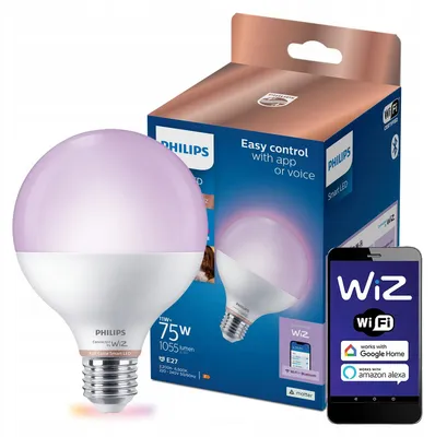 Produktbild von Philips Glaskugel 11 W (entspricht 75 W) G95 E27
