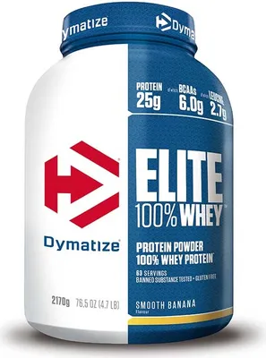 Produktbild von Dymatize Elite Whey 2170g - Smooth Banana
