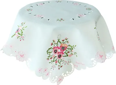 Immagine prodotto di Tovaglia ELKE rosa pansy in poliestere 110 x 110 cm