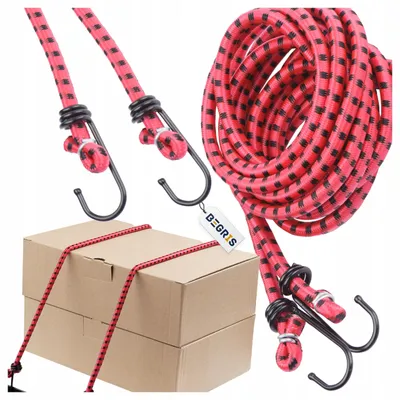 Produktbild von Begris Gummiseil zur Befestigung 2x80cm elastisch mit Haken
