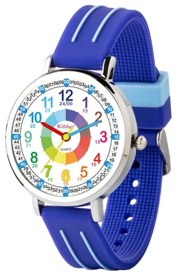 Produktbild von Kiddus Lernuhr Kinder, Analoge Armbanduhr ab 5 Jahren, Jungen Mädchen