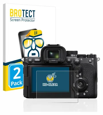 Produktbild von 2x Für Sony Alpha 7R V Schutzfolie BROTECT Displayschutz Display Schutz Folie Klar Transparent