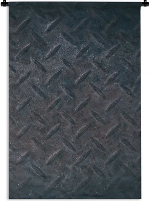 Produktbild von MuchoWow® Wandteppich Wandbehang Eisen - Vintage - Rost 120x180 cm Tapisserie Dekoration Wandtuch - Schlafzimmer - Dekorationen für das Haus