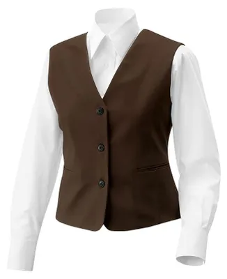 Produktbild von Damen Weste Gillette toffee, XL : XL : toffee : 65% Polyester 35% Baumwolle
