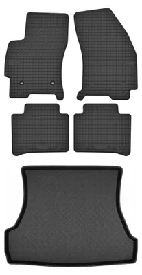Immagine prodotto di Tappetini gomma SolidTread + bagagliaio per Ford Mondeo MK3 2001-2007 5 pezzi