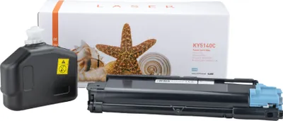 Produktbild von cyan Toner 3.5-TK5140C kompatibel mit Kyocera TK-5140C [ 1T02NRCNL0 ]  Seiten: 5.000