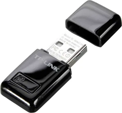 Produktbild von Karta sieciowa TP-Link TL-WN823N, 300Mbit/s WLAN mini-USB, czarna