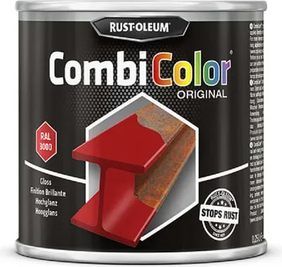 Produktbild von Rust-Oleum CombiColor Original Hochglanz 250ml Feuerrot