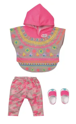 Produktbild von Zapf 830161 BABY born Deluxe Trendy Poncho 43 cm
