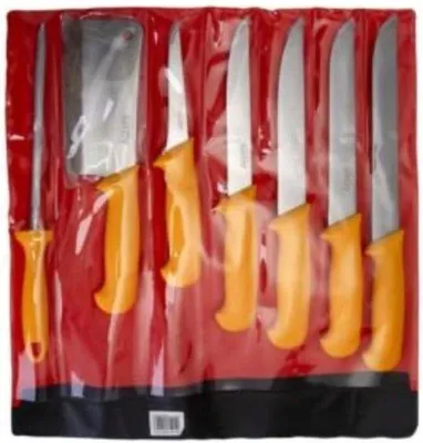 Produktbild von Messer-Set 7-teilig Edelstahl Ergo-Griff