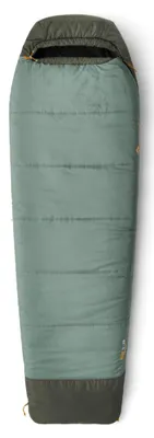 Produktbild von Boab Synthetic Sleeping Bag -1C Short grau/seegrün