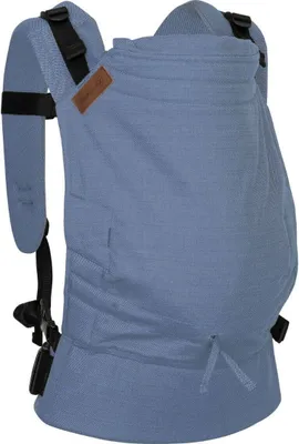Produktbild von HOPPEDIZ Babytrage Buckle ab Geburt (3,5 - 20 kg) - Fullbuckle mit 2 Schnallen Optionen Kreta