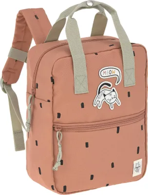 Immagine prodotto di Lässig KIDS Mini Zaino quadrato Happy Prints caramello