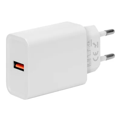 Produktbild von OBAL:ME Cestovní Nabíječka USB-A 18W White