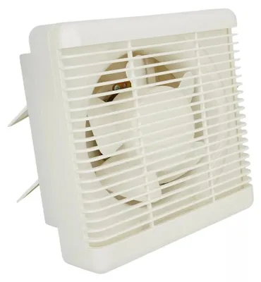 Immagine prodotto di Ventilatore – Ventilatore di aspirazione reversibile – Flusso d'aria bidirezionale – Montaggio a parete – Adatto per cucina, bagno, cantina, soffitta e officina