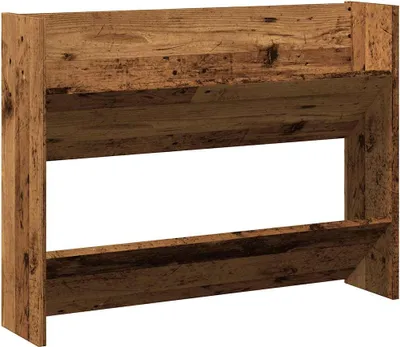 Produktbild von vidaXL Wand-Schuhregal Altholz-Optik 80x18x60 cm Holzwerkstoff