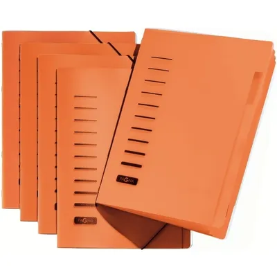 Produktbild von Pagna Ordnungsmappe 6 Fächer orange