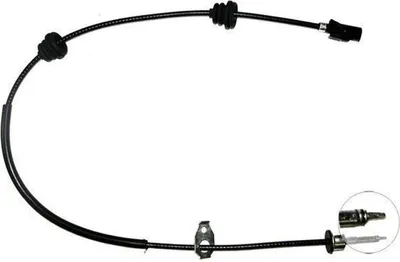 Produktbild von A.B.S. Tachowelle K43125 für VW GOLF II (19E, 1G1) 1110mm 0,3kg