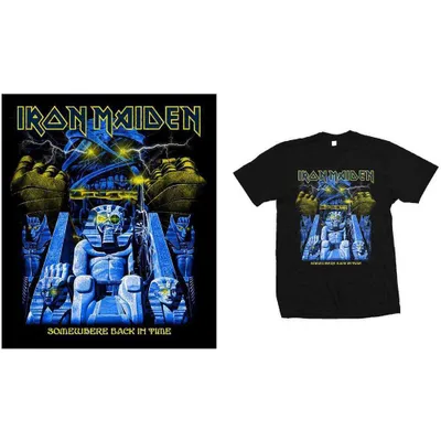 Produktbild von Iron Maiden Back in Time Mummy Black XL T-Shirt