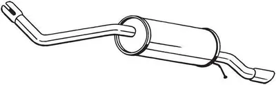 Produktbild von BOSAL 233-569 Endschalldämpfer für VW Polo Schrägheck (6R1, 6C1) Auspuff