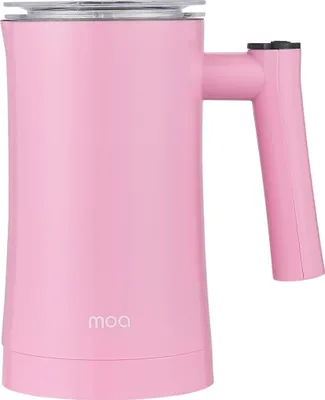Produktbild von MOA Elektrischer Milchaufschäumer - 3-in-1 - Praktischer Milchschäumer - 330 ML - Für Cappuccino - Milchquirl - Rosa