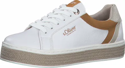 Produktbild von s.Oliver Damen Schnürschuhe Sneaker 5-23636-28, Größe:37 EU, Farbe:Weiß