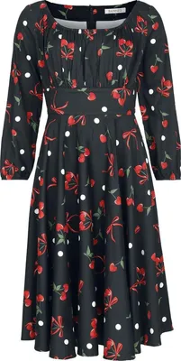 Produktbild von Banned Alternative Mittellanges Kleid Damen schwarz XXL