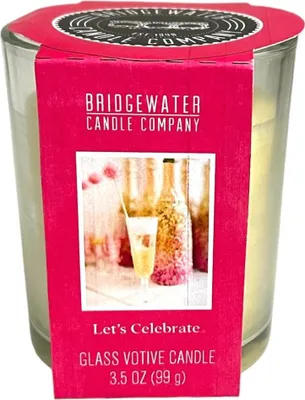 Productafbeelding van Vonná kaars in een glazen pot, "Let's Celebrate" collectie