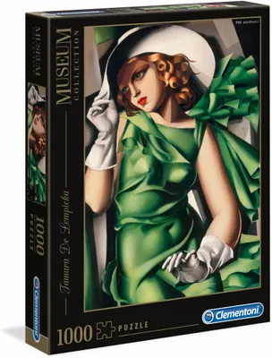 Image de Modern Art - Jeune fille en vert (puzzle)
