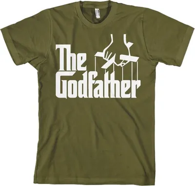 Produktbild von The Godfather Logo T-Shirt - Medium - Olive