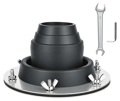 Immagine prodotto di Solidchoice - Stufa da campeggio con occhielli e base in acciaio inossidabile