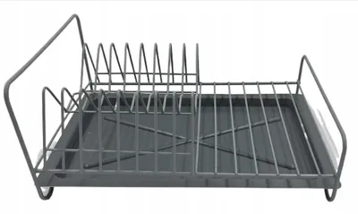 Produktbild von Metpol 1-stöckiger Geschirrtrockner 35 cm Silber Praktisch