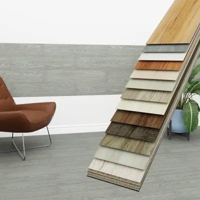 Produktbild von HEXIM Vinyldielen 0,97m² selbstklebend PVC Wandverkleidung Bodenbelag Holzoptik 91x15cm Paneele für Wand & Boden Holzdielen hellgrau (7 Dielen Cool Grey Oak - 1801-12)