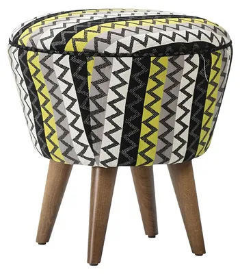 Image de Tabouret coloré Puff Luxe Tabouret rembourré Pouf Ottomane Tout neuf