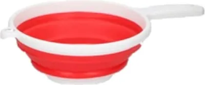 Produktbild von Silikon Sieb Faltbarer Seiher Super Küchensieb neu mit Griff D 22, 5 x 36 cm