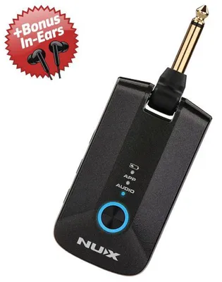 Produktbild von Nux Mighty Plug Pro Amp-Plug Kopfhörerverstärker + Bonus In-Ear Kopfhörer