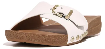 Image de Sandales de plage Fitflop Iqushion en cuir à boucle réglable  EU 38 Femme  EU 38