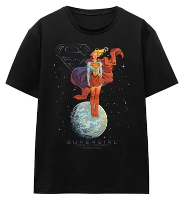 Produktbild von Supergirl - "Galactic Woman Of Tomorrow" T-Shirt für Damen TV34673 (M) (Schwarz)